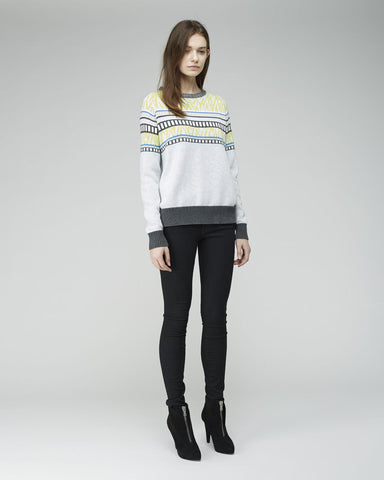 Intarsia Pullover