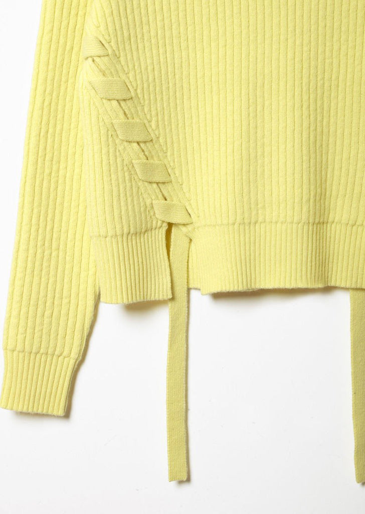 Side Lacing Pullover