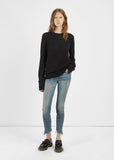 Distressed Edge Sweater
