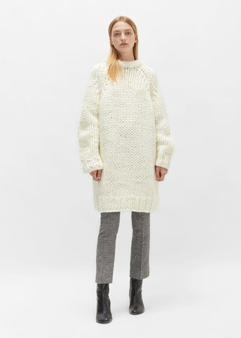 Oversized Chunky Fisherman Sweater