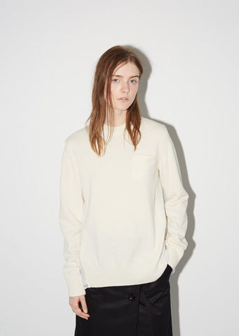 Chiffon Combo Pullover