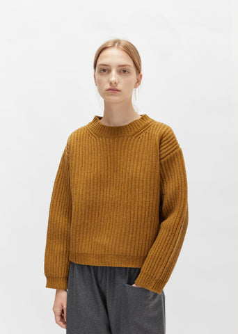 Unisex Wool Crewneck Sweater
