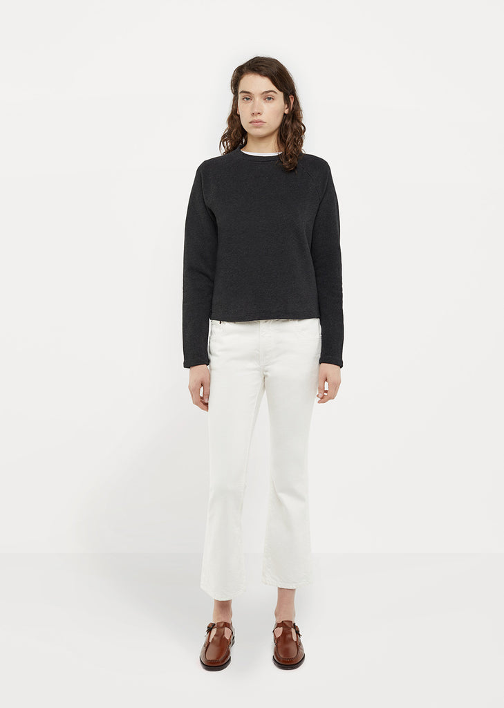 Loopback Cropped Sweatshirt