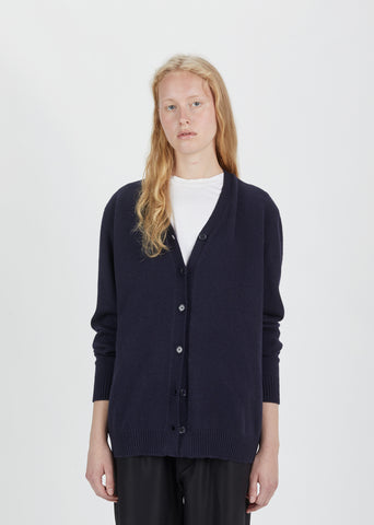 Wool Cashmere Oversized Cardigan