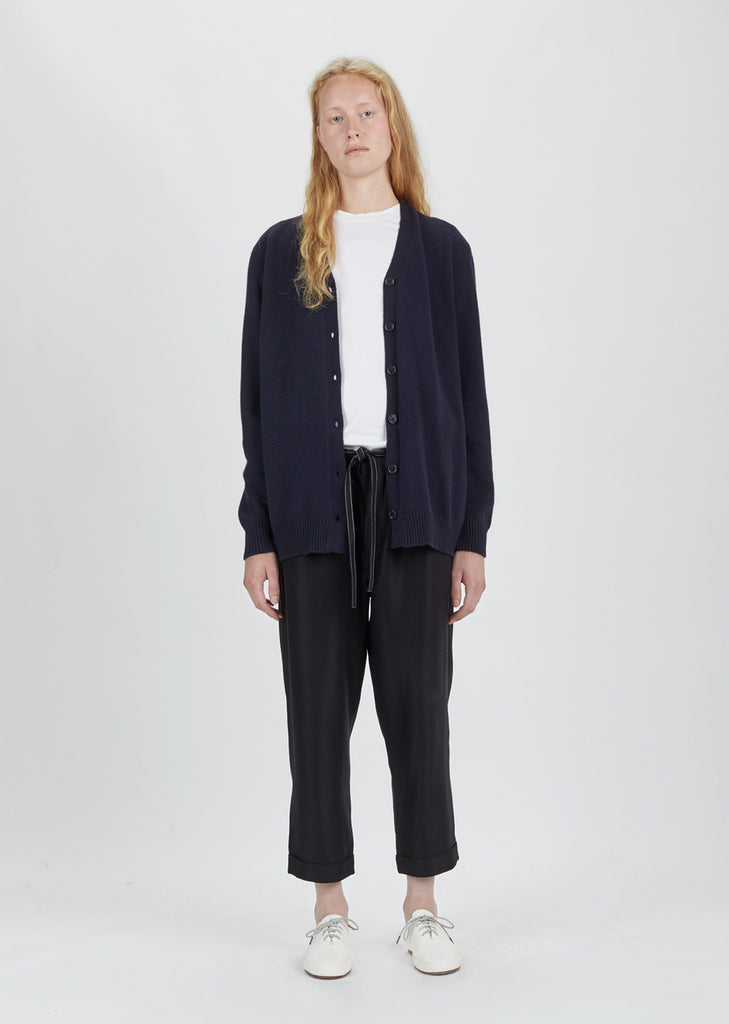 Wool Cashmere Oversized Cardigan