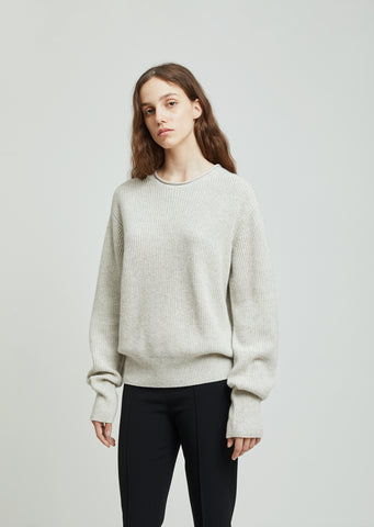 Haily Cashmere Silk Long Sleeve Sweater