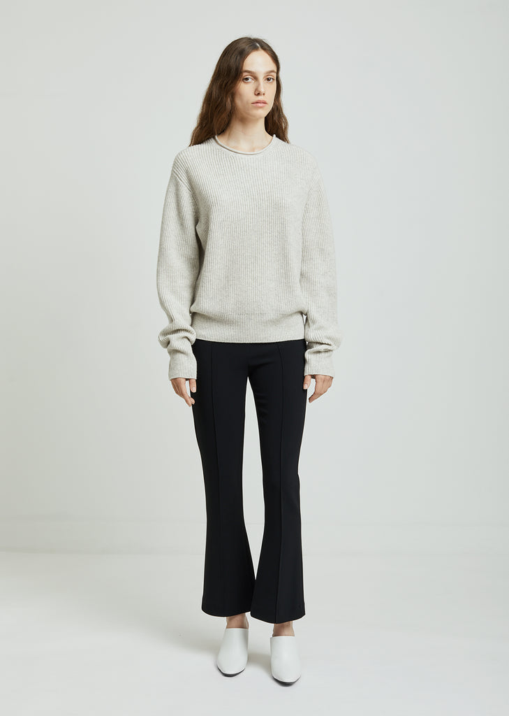 Haily Cashmere Silk Long Sleeve Sweater