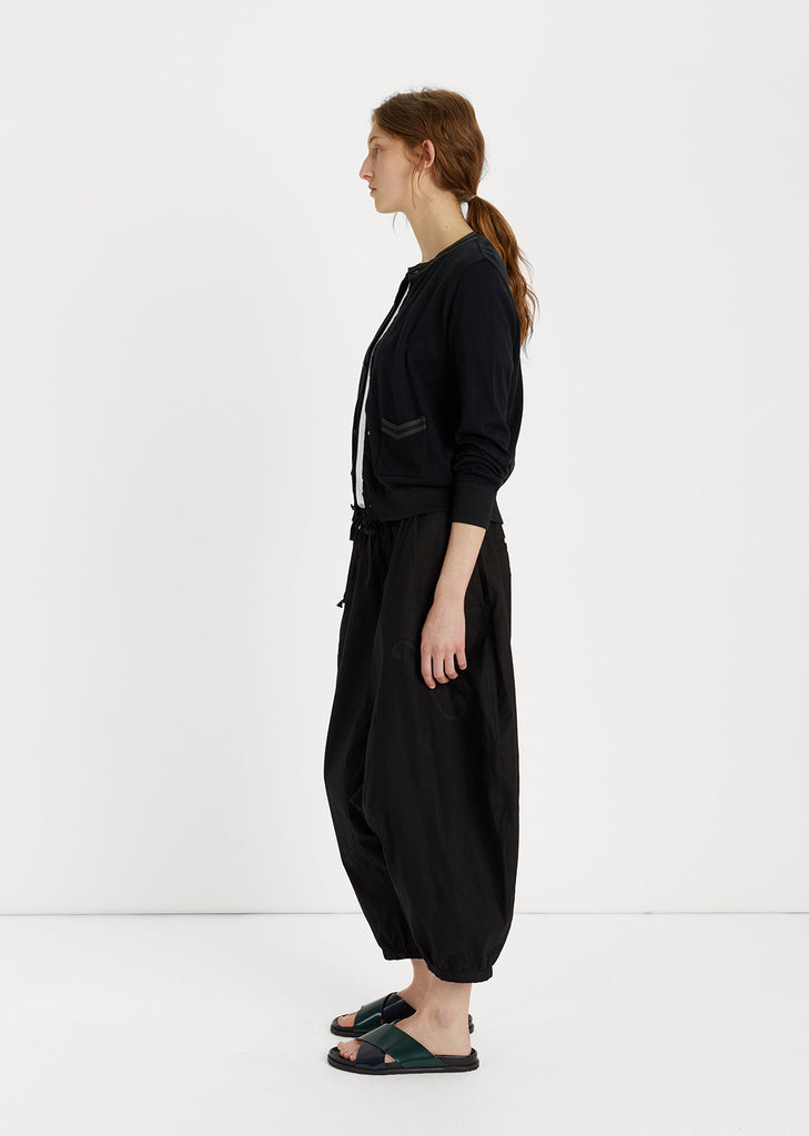 Contrast Trim Cardigan