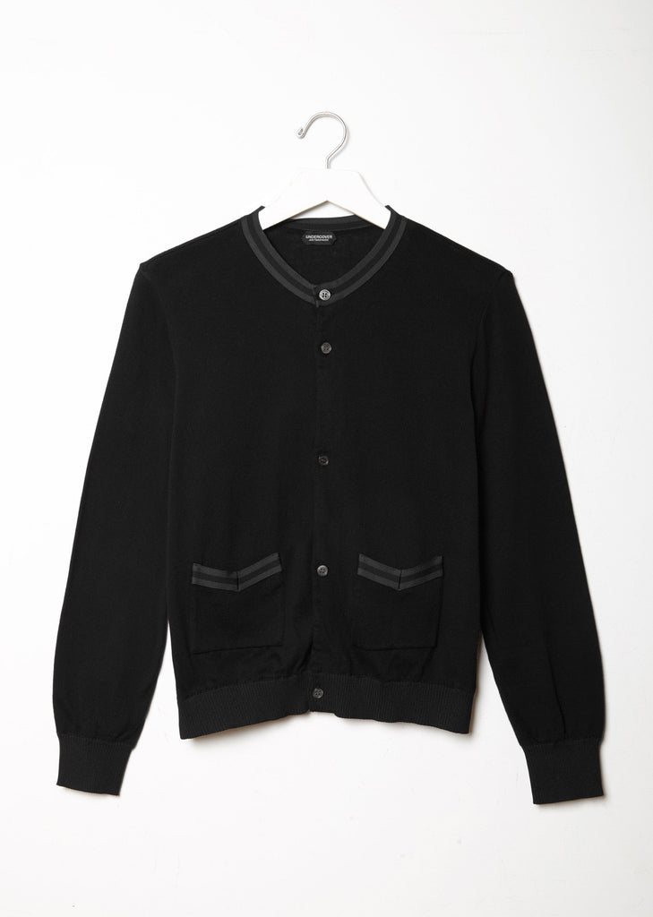 Contrast Trim Cardigan