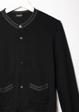 Contrast Trim Cardigan