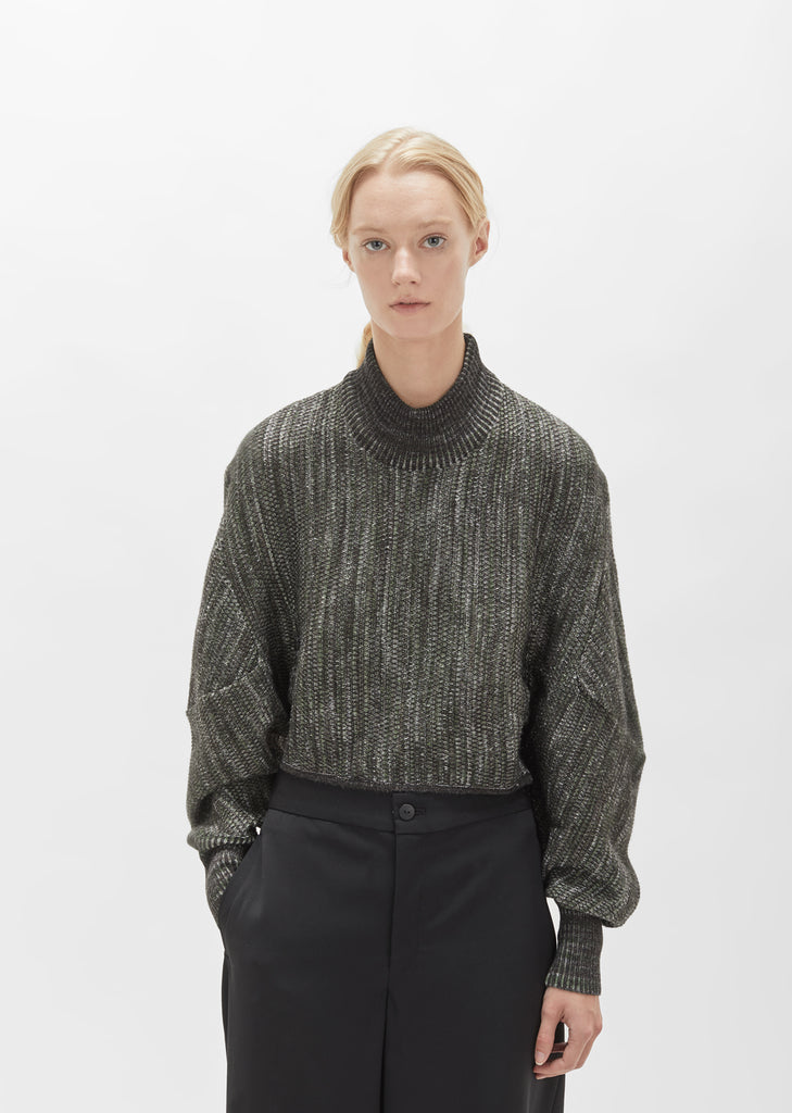 Cropped Knit Pullover
