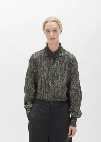Cropped Knit Pullover