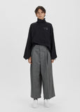 Wool Wide Leg Pant