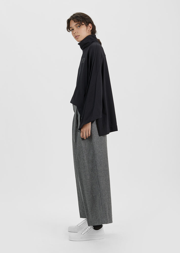 Wool Wide Leg Pant