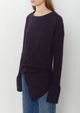 Plain Stitch Knot Sweater