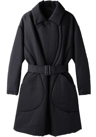 Eye Lined Long Coat