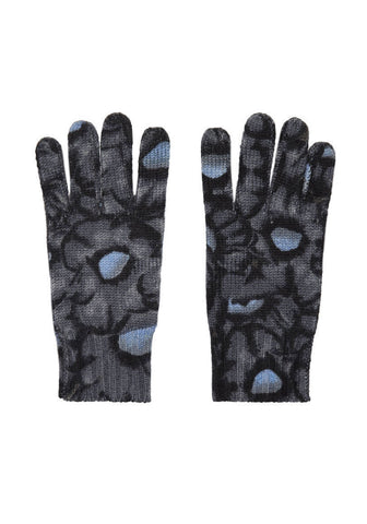 Floral Knit Gloves