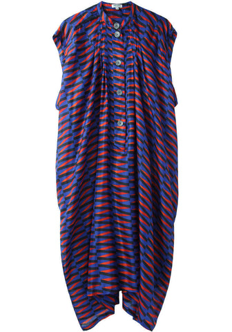 Printed Silk Shirtdress