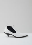 Kora Textured Patent Bootie