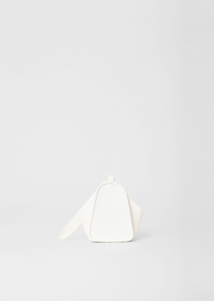 Folded Coin Purse — White