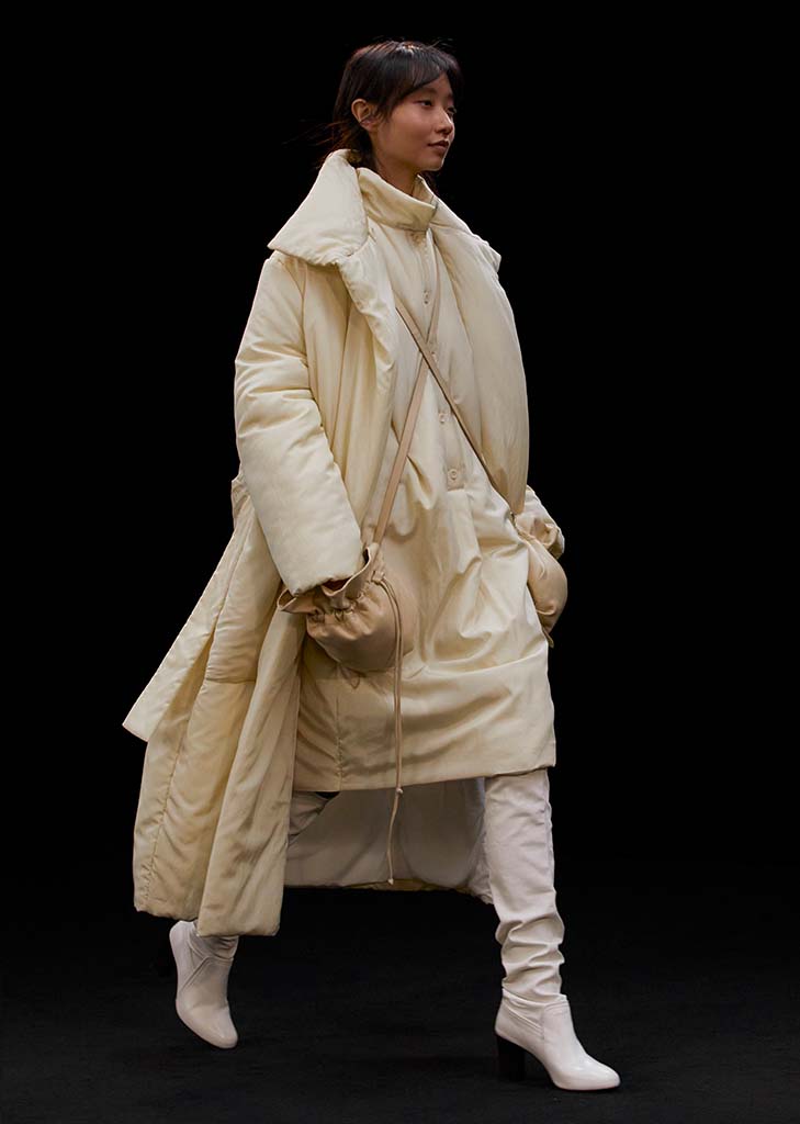 Wadded Wrapover Coat