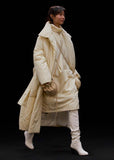 Wadded Wrapover Coat