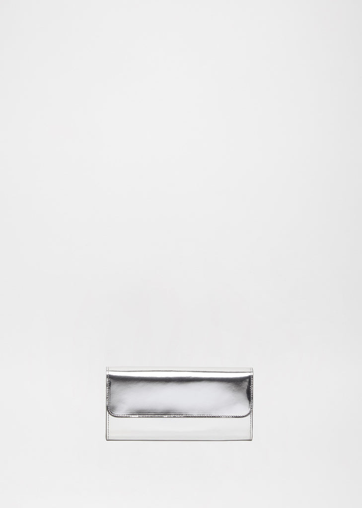 Mirror Calf Leather Wallet