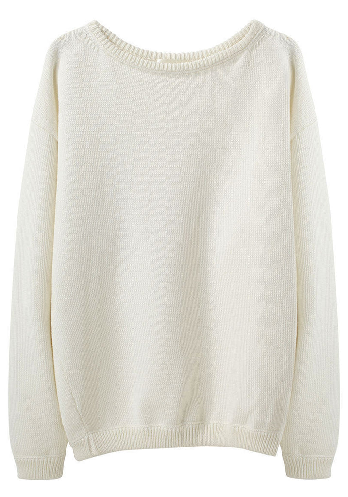 Cotton Pullover Sweater