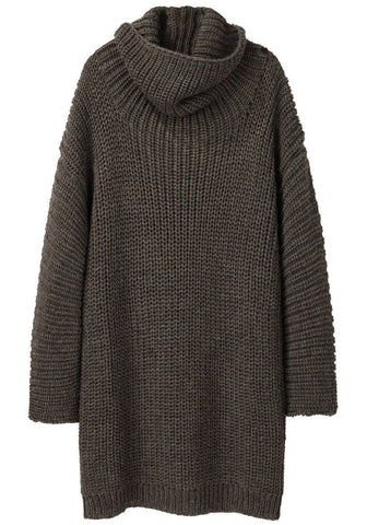 Shaker Handloomed Turtleneck