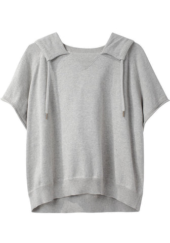 Hooded Raglan Pullover