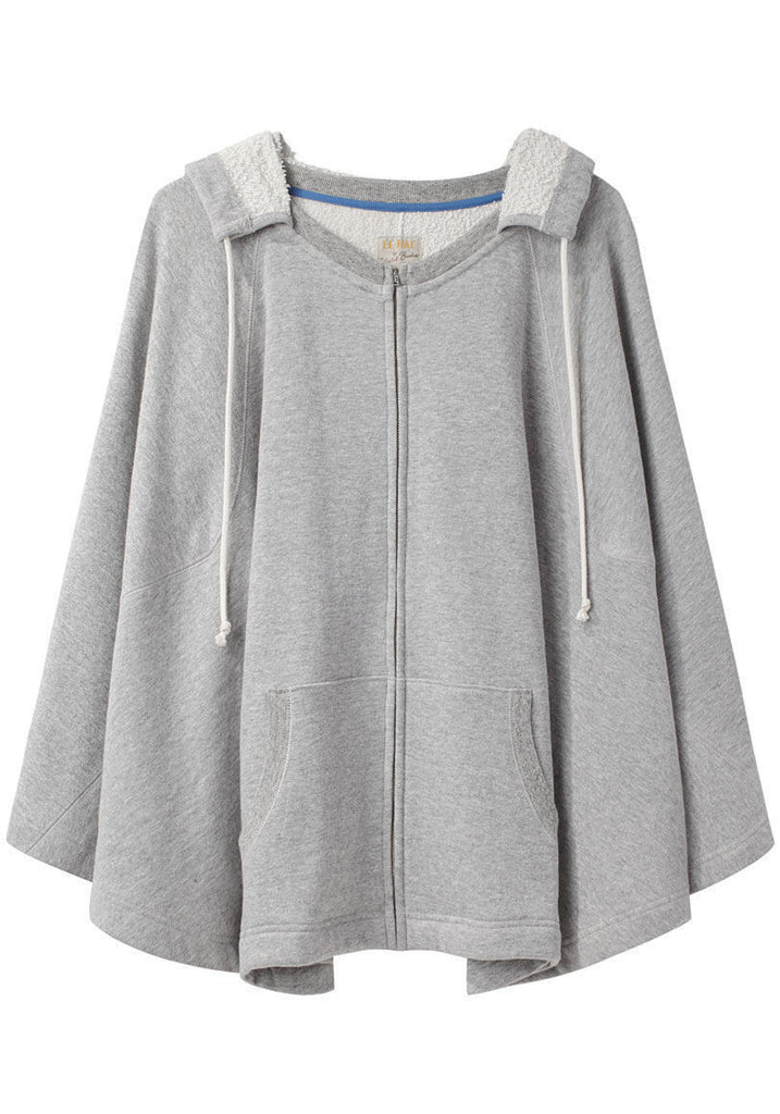 Hooded Zip Cape
