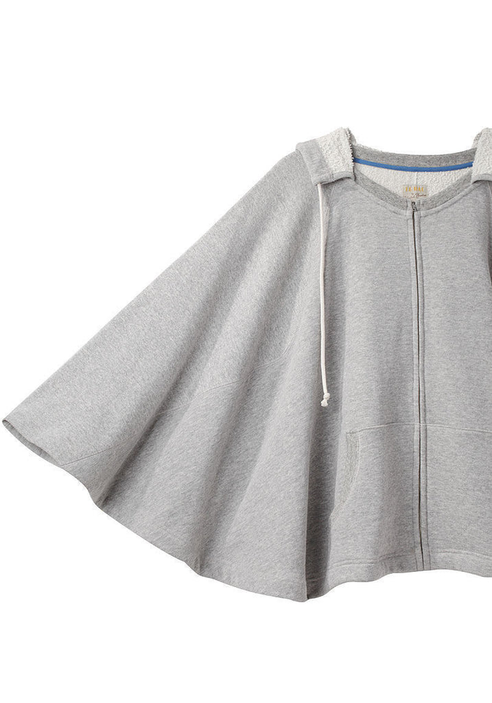 Hooded Zip Cape