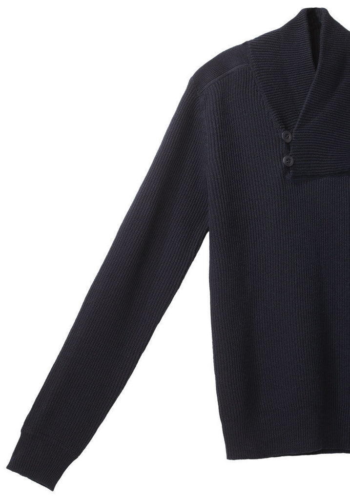 Rolled Collar Pullover