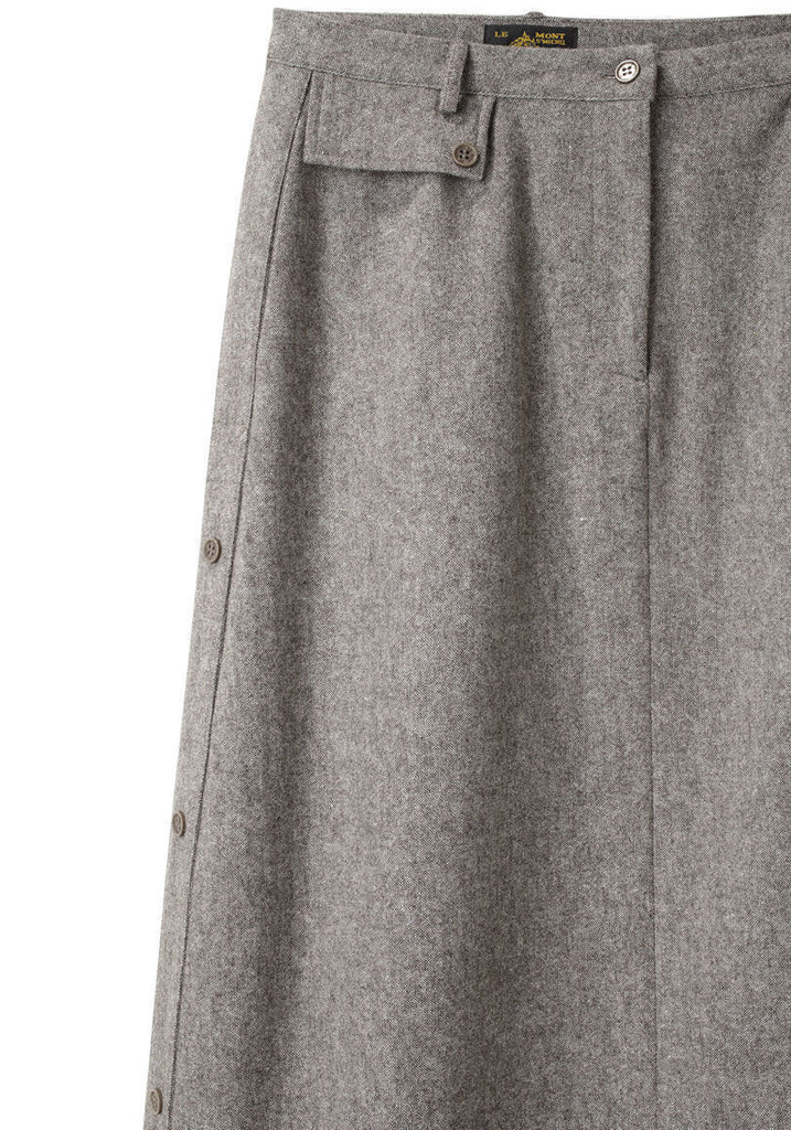A-Line Tweed Skirt