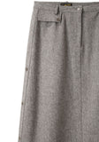 A-Line Tweed Skirt