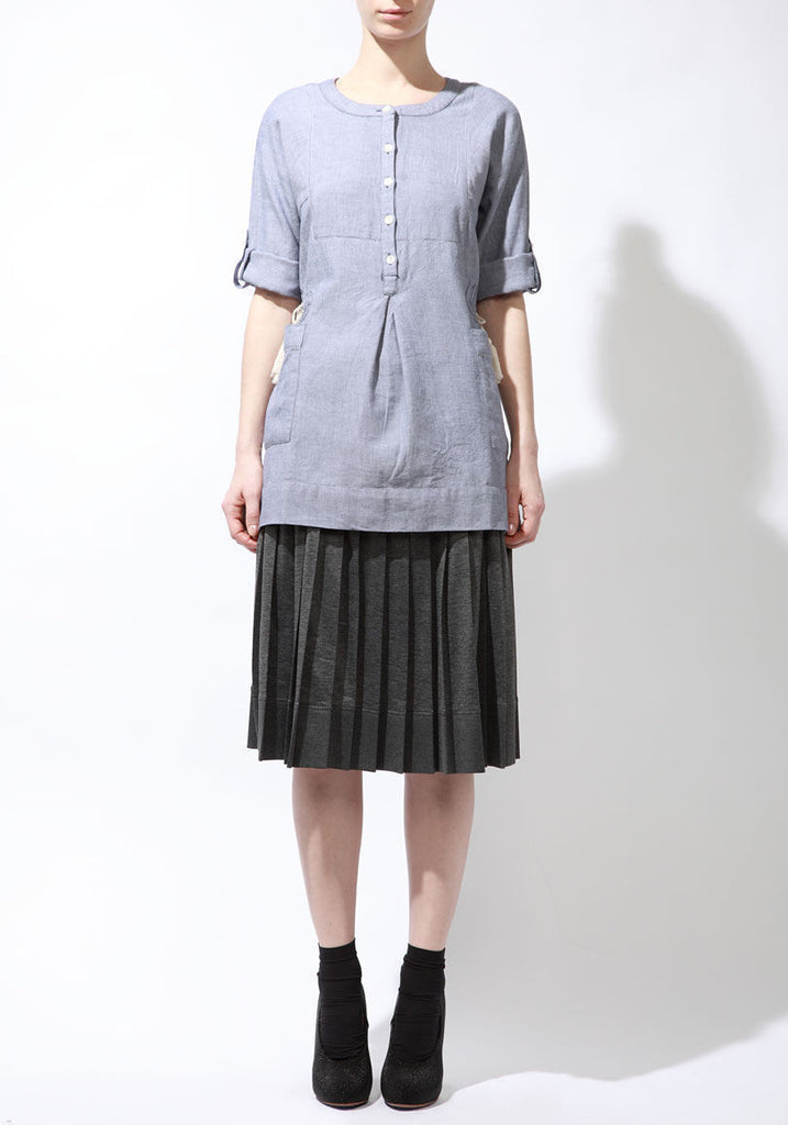 Henley Tunic w/ Tassel Sides