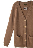 Long Camel Cardigan