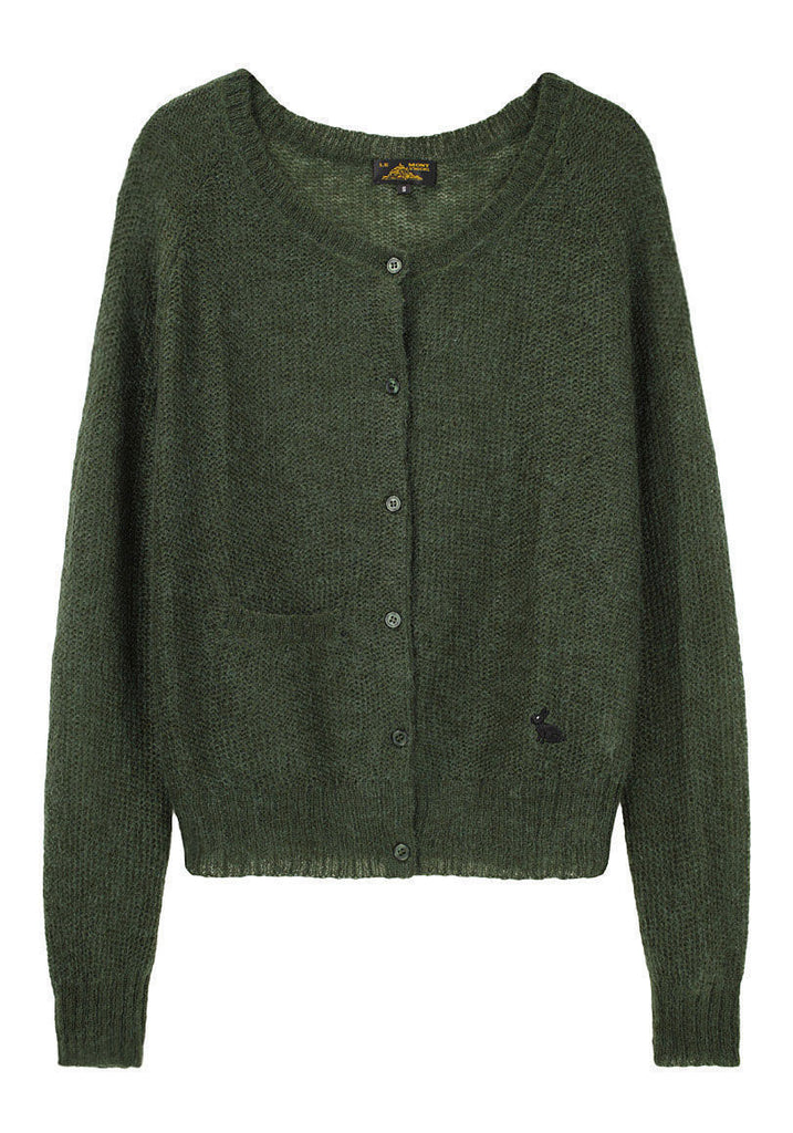 Mohair Open Stitch Cardi