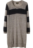 Striped Loose Knit Dress