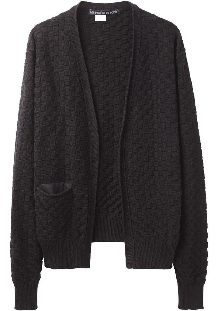 Le Phoenix Basketweave Cardigan