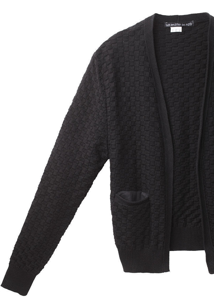 Le Phoenix Basketweave Cardigan