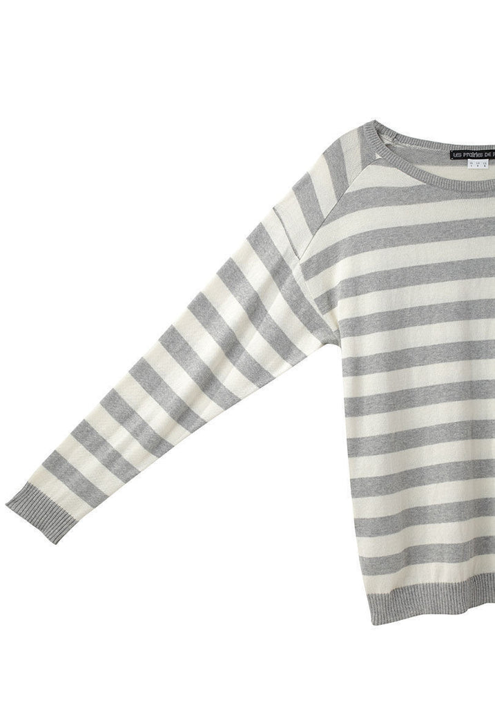 Striped Knit Pullover