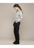 Striped Knit Pullover