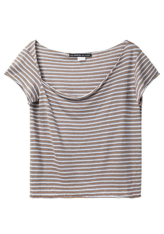You Drape Neck Tee
