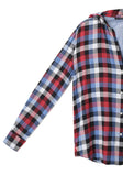 Hooded Plaid Shirt