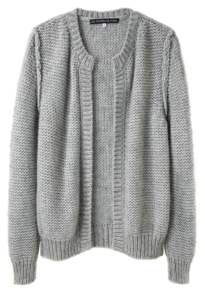 Reverse Seam Cardigan