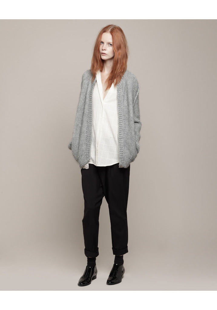 Reverse Seam Cardigan