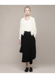Asymmetric Overlay Skirt