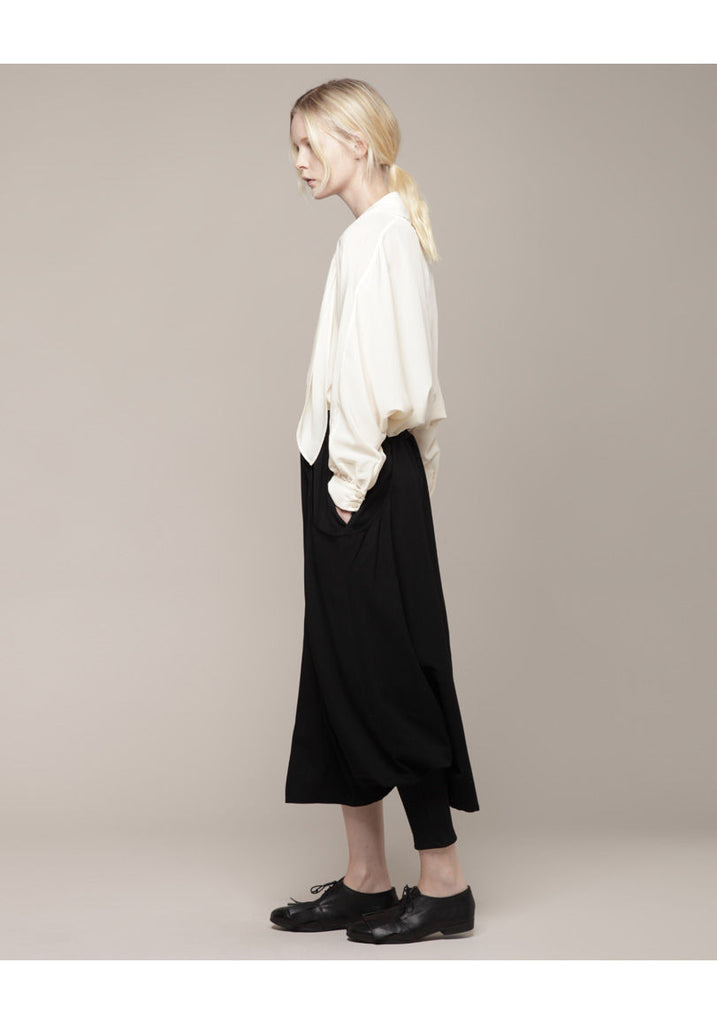 Asymmetric Overlay Skirt