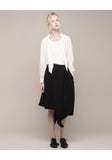 Asymmetric Overlay Skirt